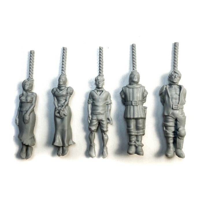 28mm Hung Bodies Dungeons Dragons DnD D&D Villagers Casualty Monster Market