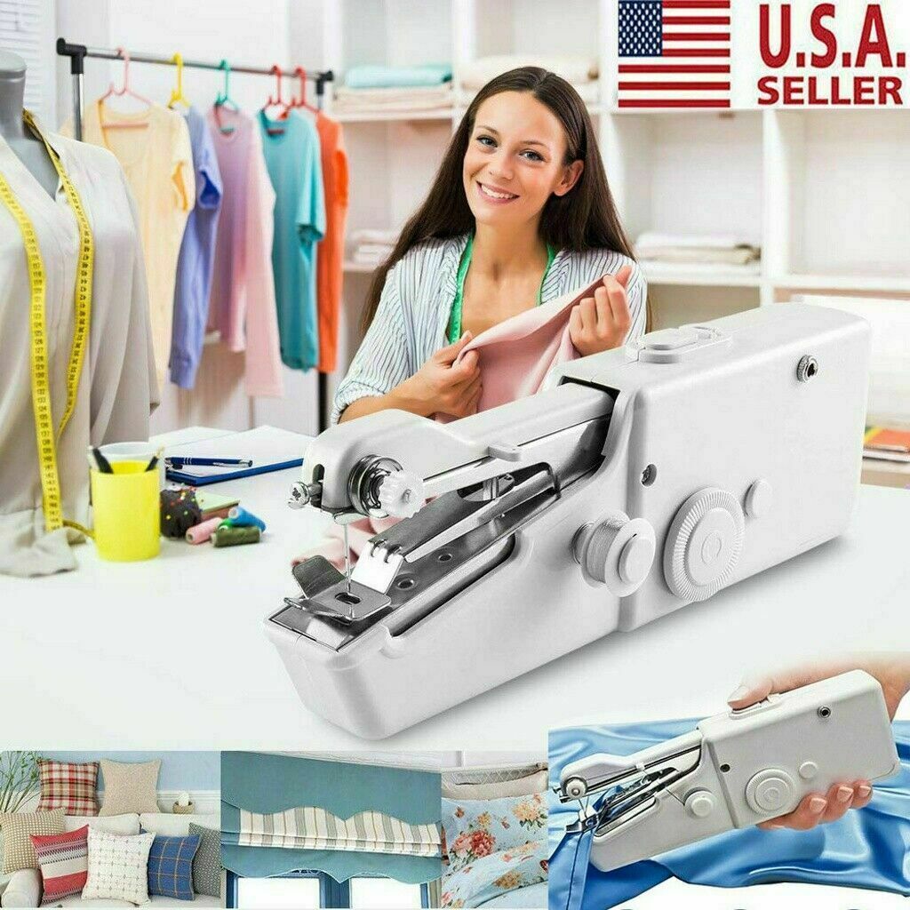 Mini Portable Smart Electric Tailor Stitch Hand-held Sewing Machine Home Travel