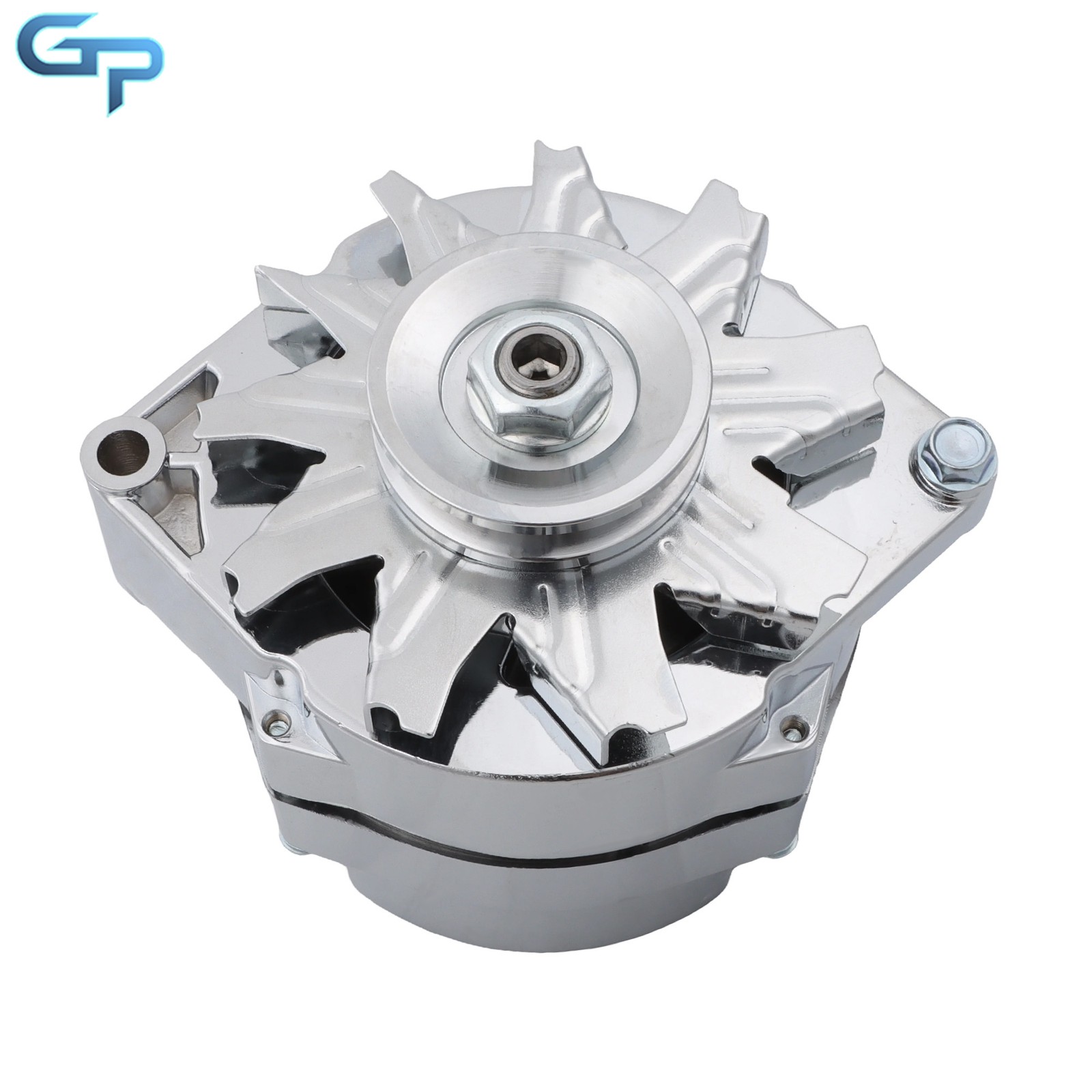 Alternator Power Steering Long Water Pump w/ Pulley & Bracket Kit SBC For Chevy