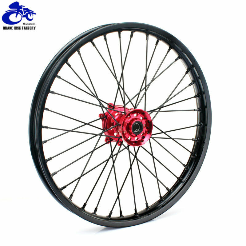 For Honda 21"/19" CNC Spoked Wheels Set CRF250R CRF450R 14-25 CRF250RX CRF450RX