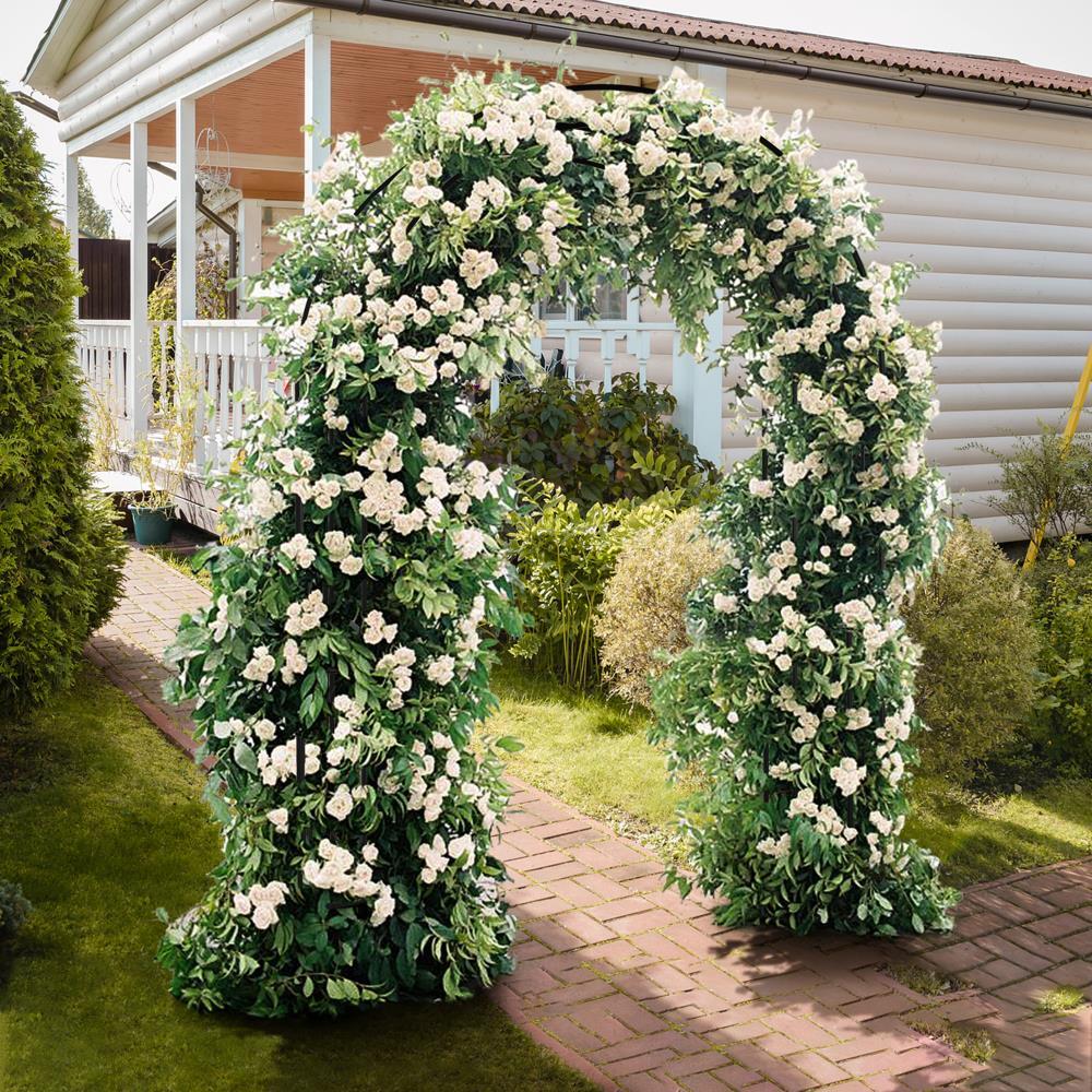 Wedding Arch Garden Arbor Metal Durable Iron for Climbing Plant Outdoor Ceremony