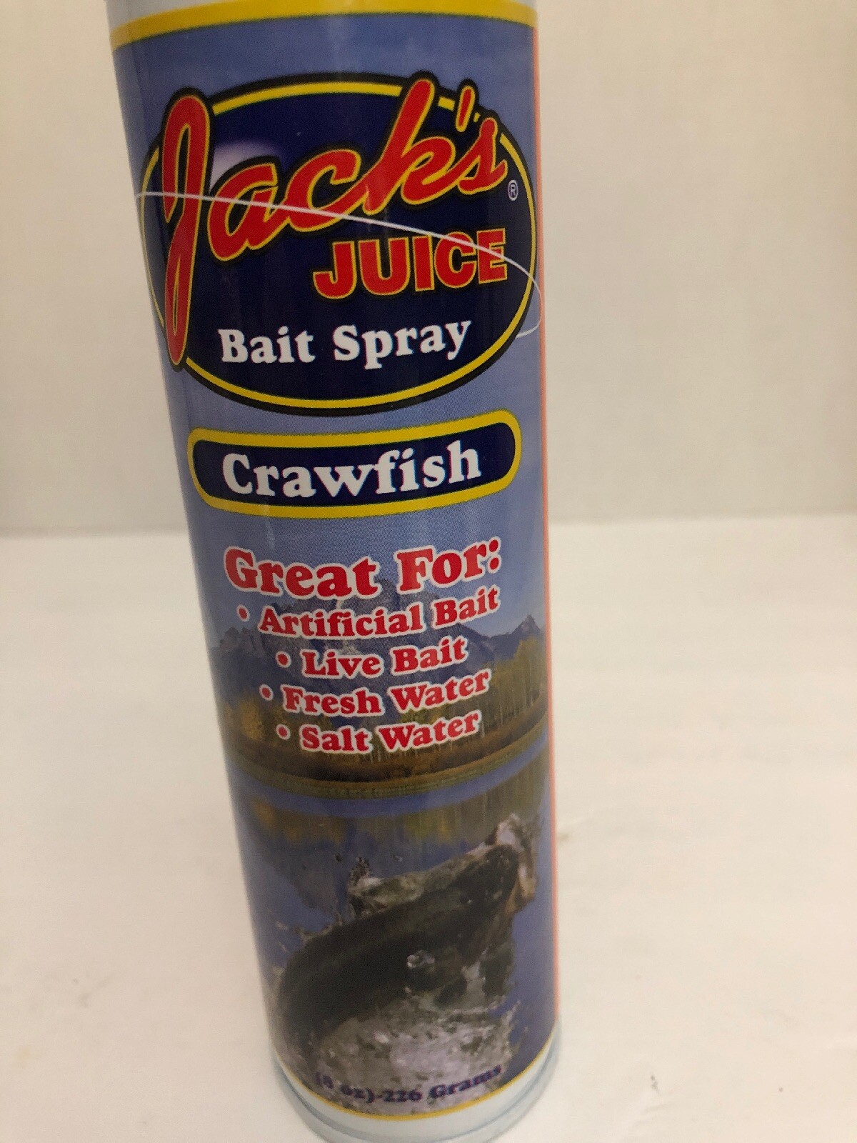 Jack’s Juice Spray 8oz Crawfish VERY RARE-Great For Artificial/Live-NEW-SHIP24HR