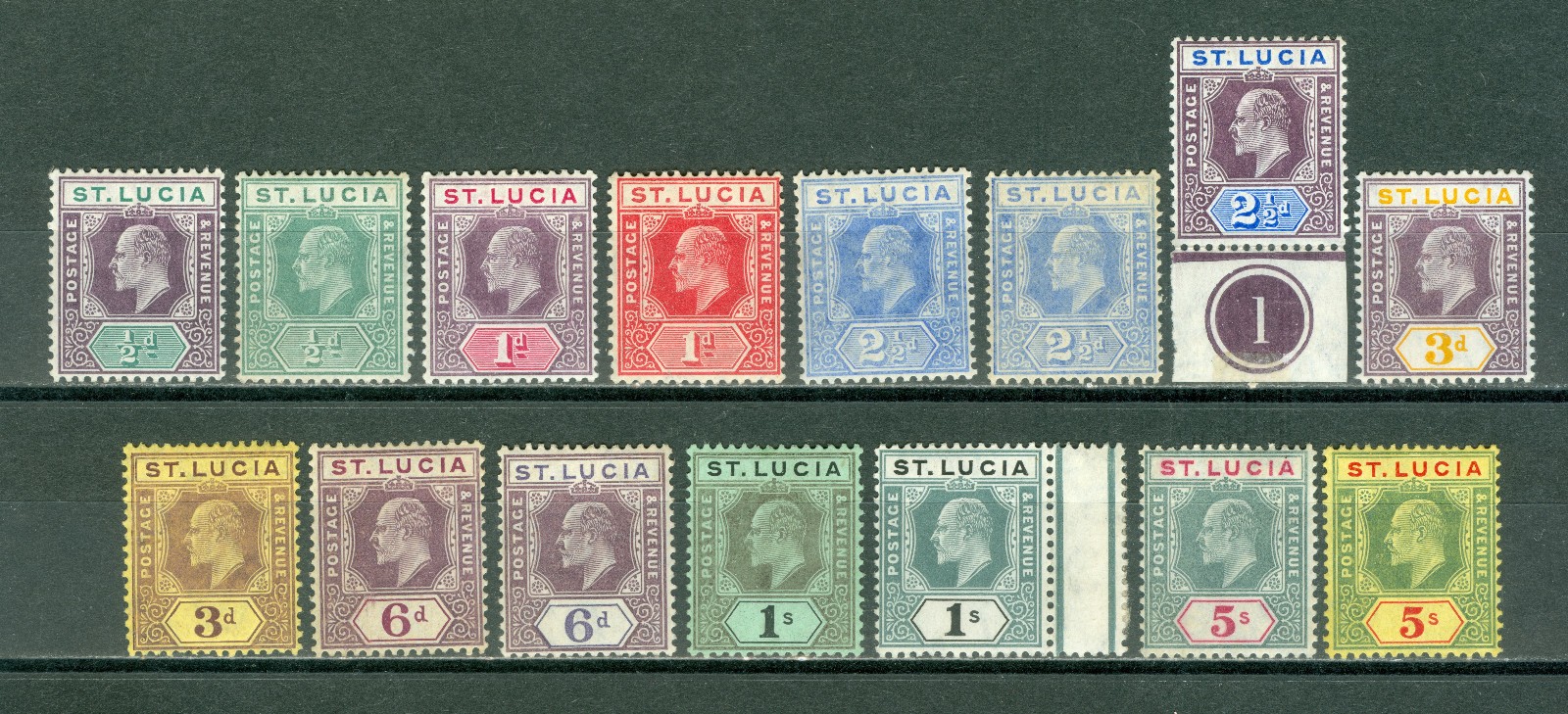 British Commonwealth stamps ( 1904y. St.Lucia. MNH )
