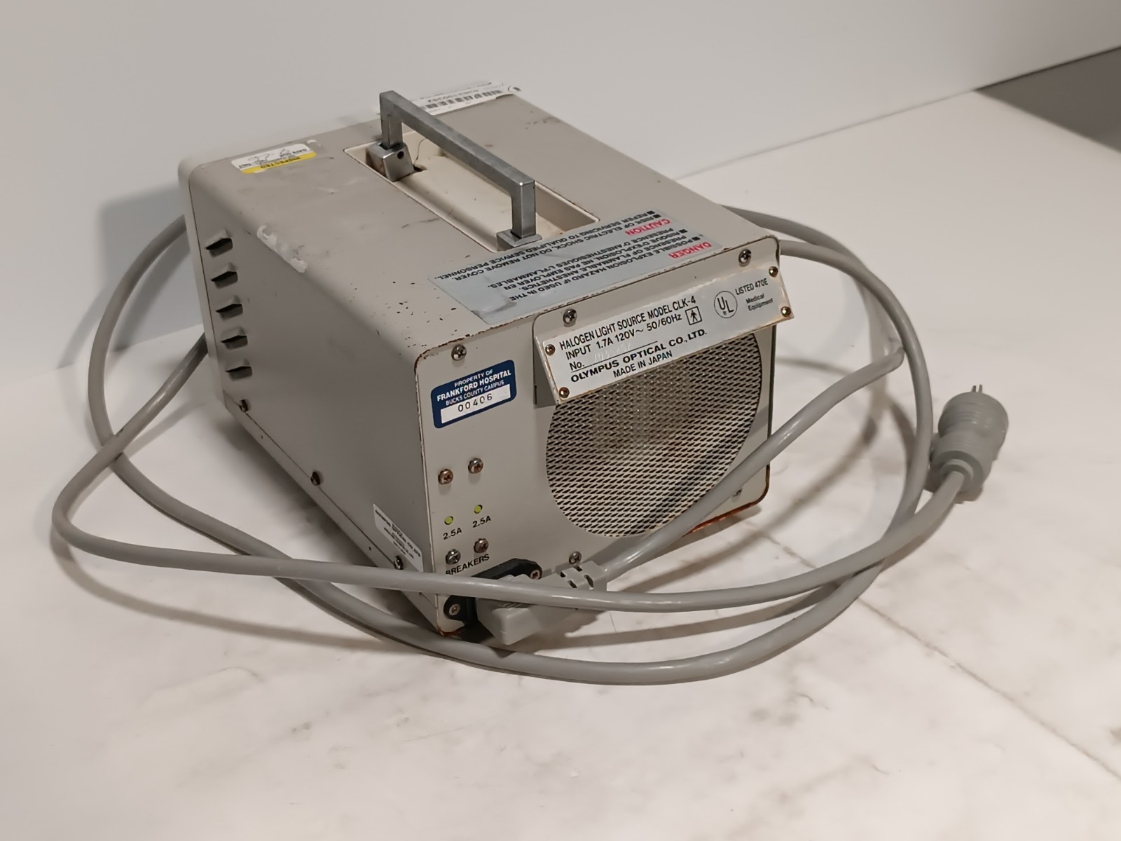 Olympus CLK-4 Halogen Light Source / Endoscopy Endoscopic Illuminator