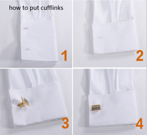 Fashion Men Cufflinks 1 Pair of Shirt Suit Cuff Links Jewelry Rhinestone Classic