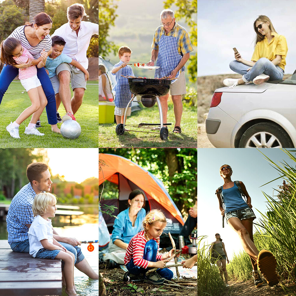 Retevis RT22 UHF Walkie Talkie Two Way Radio 2W CTCSS/DCS VOX For Family 2Pack