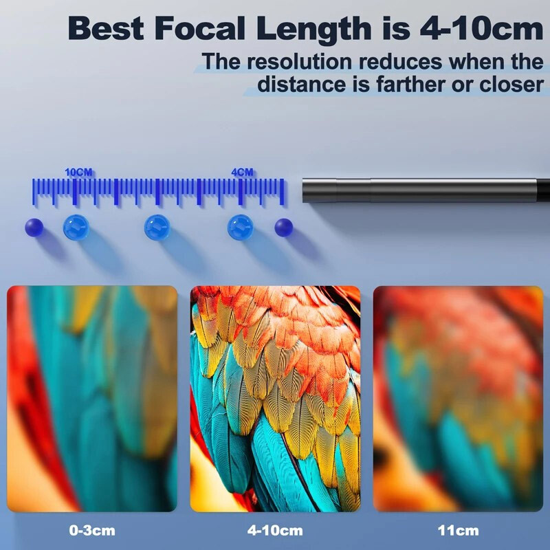 1920P Dual Lens Snake Inspection Borescope Type C iPhone Endoscope Scope Camera