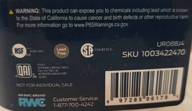 SharkBite Max Push-to-Connect Female Adapter 3/4" (4 Piece) Lead Free USA