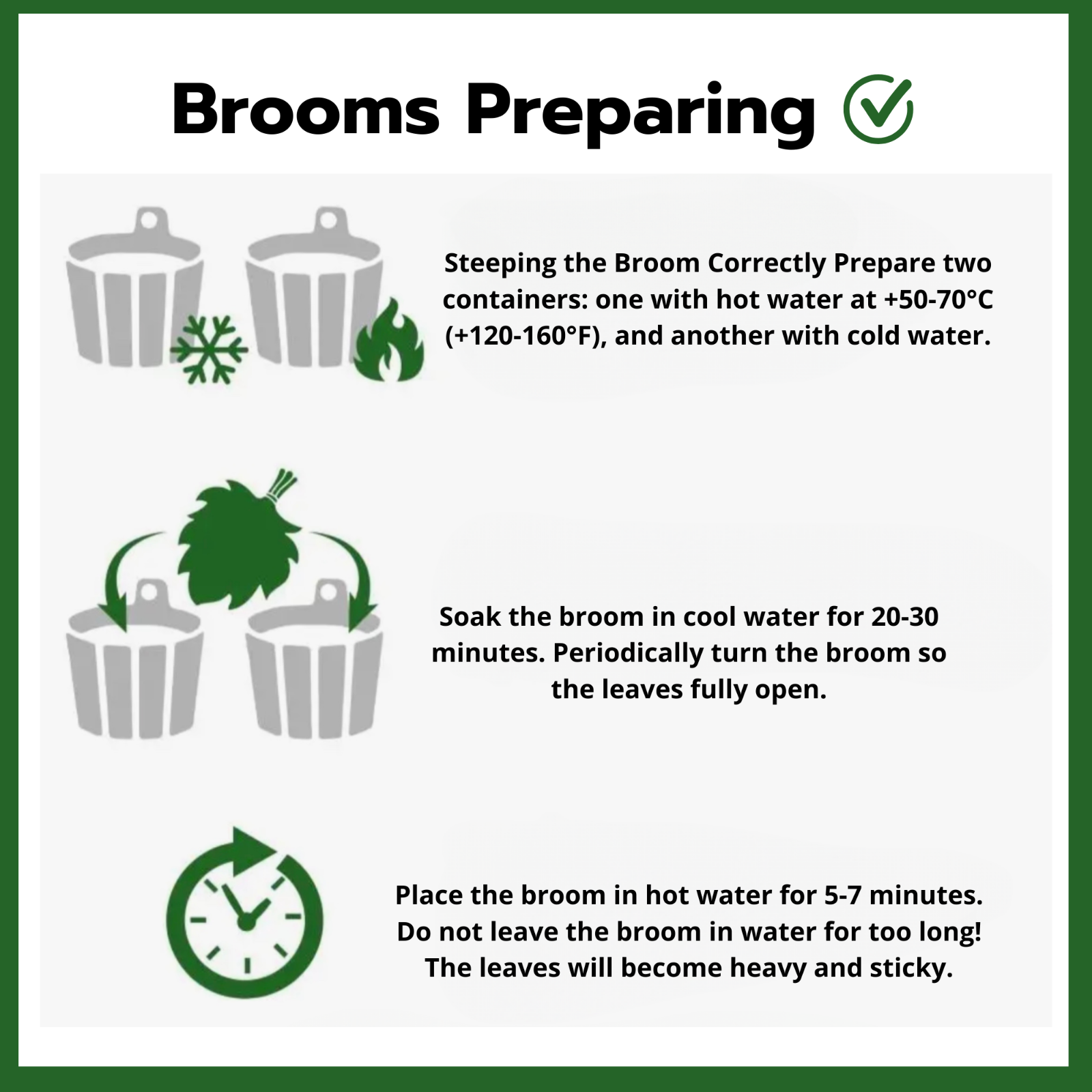 SET OF 2 Large Birch Sauna Whisk Russia Venik Spa Broom Веник для бани Березовый