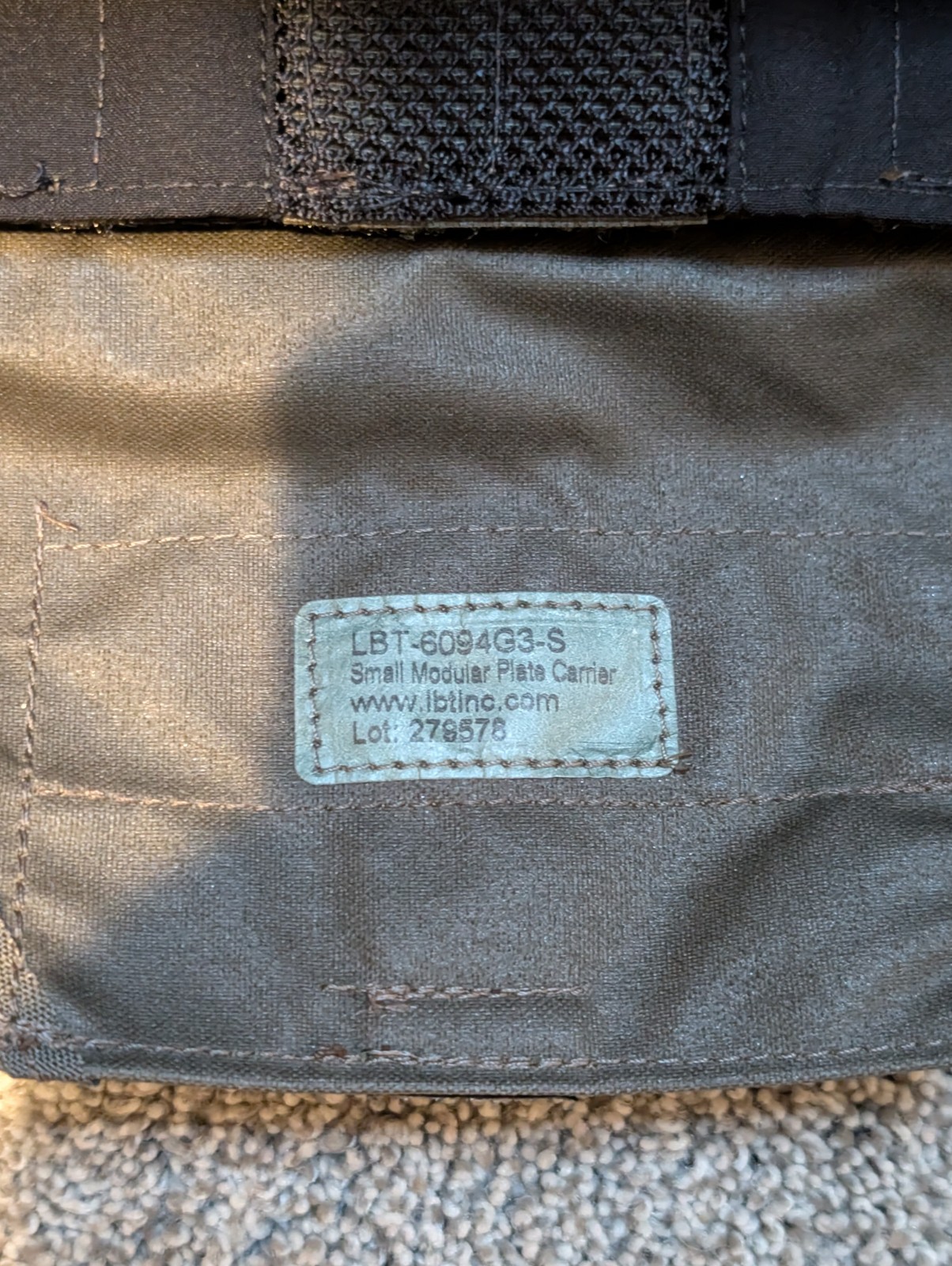 LBT London Bridge Trading 6094 G3 Small SAPI Mas Grey