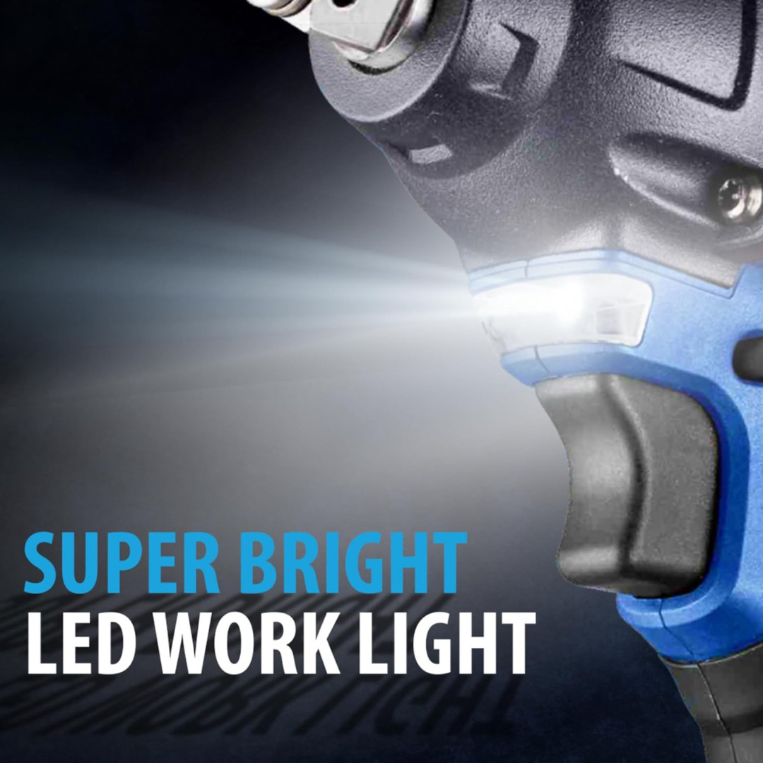 ACDelco ARI20132-K3 20V Brushless 1/2 Impact Wrench & 12V 3/8 Ratchet Combo Kit