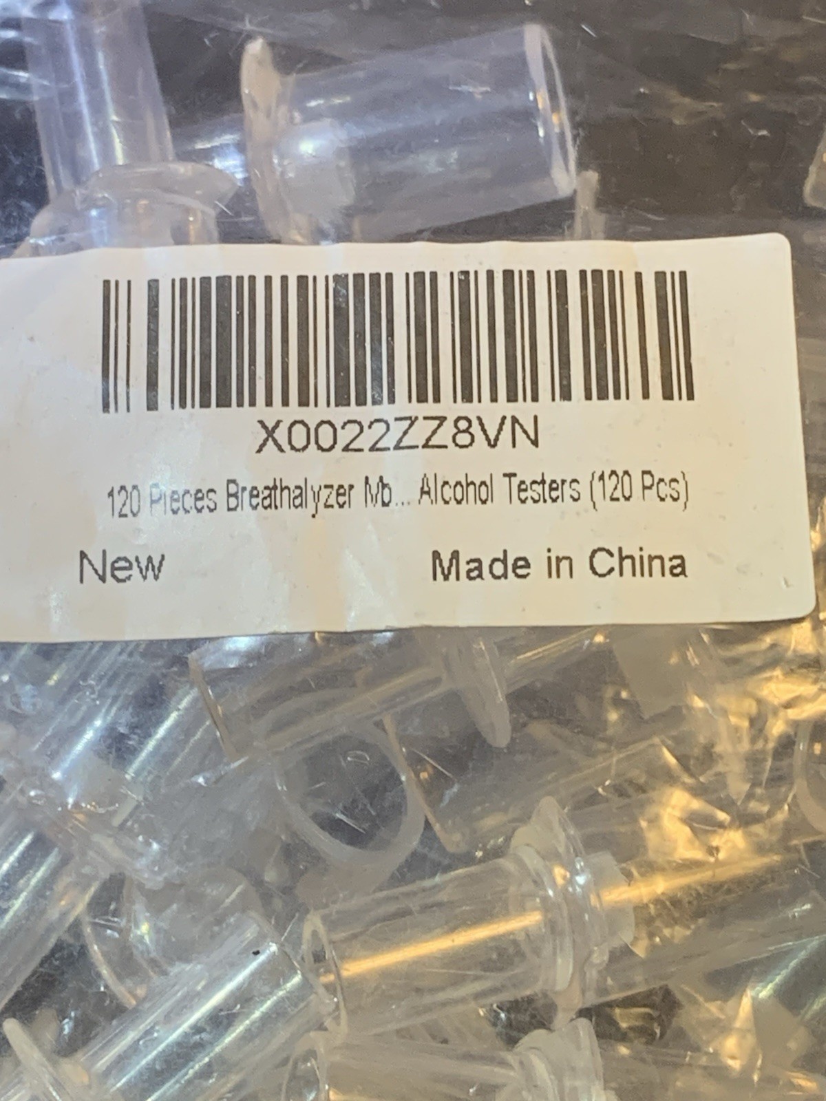 Breathalyzer Mouthpieces Alcohol Testers 114 Pieces