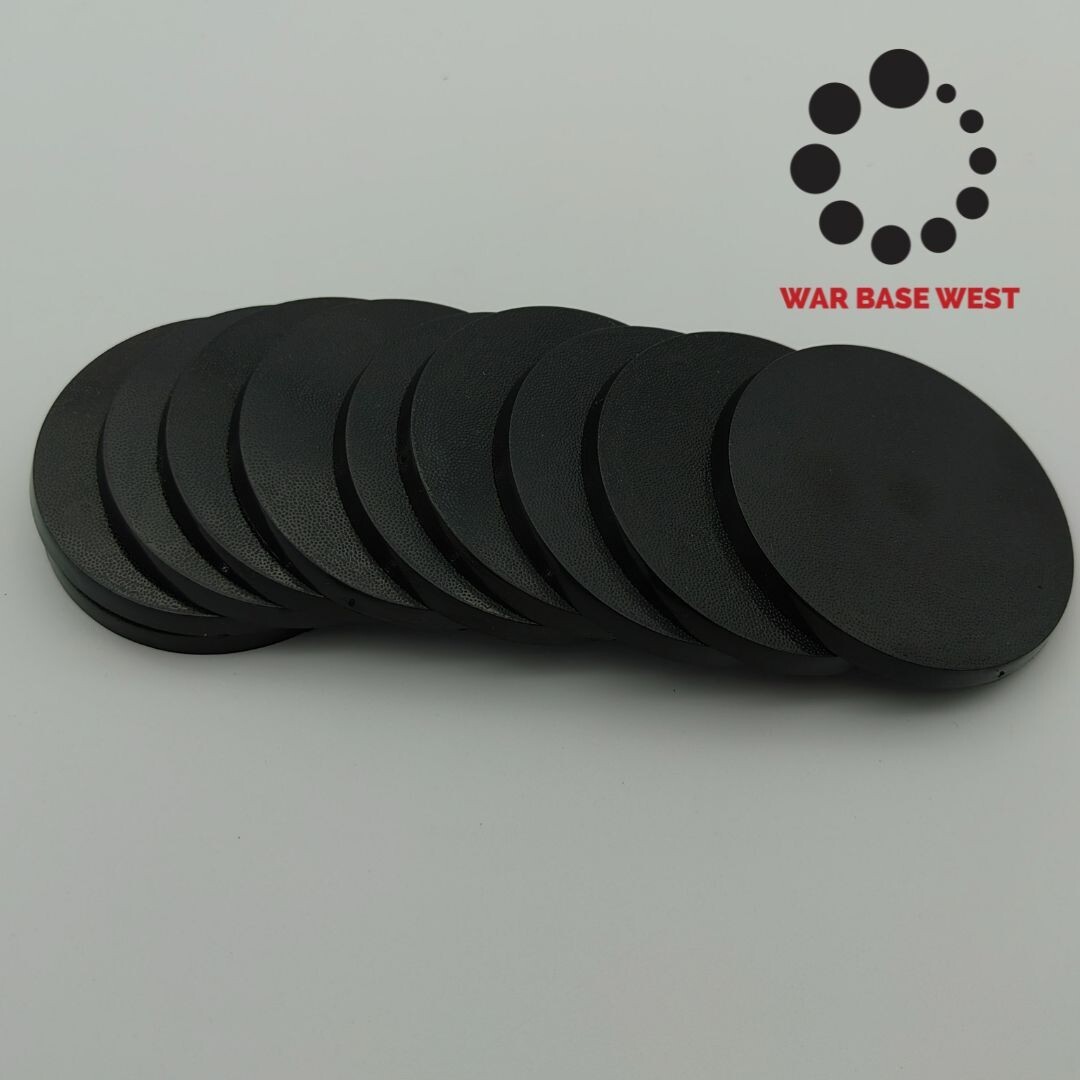 Lot Of 10 65mm Round Bases Used For Warhammer 40k & AoS GW Monstrous Bitz 60mm