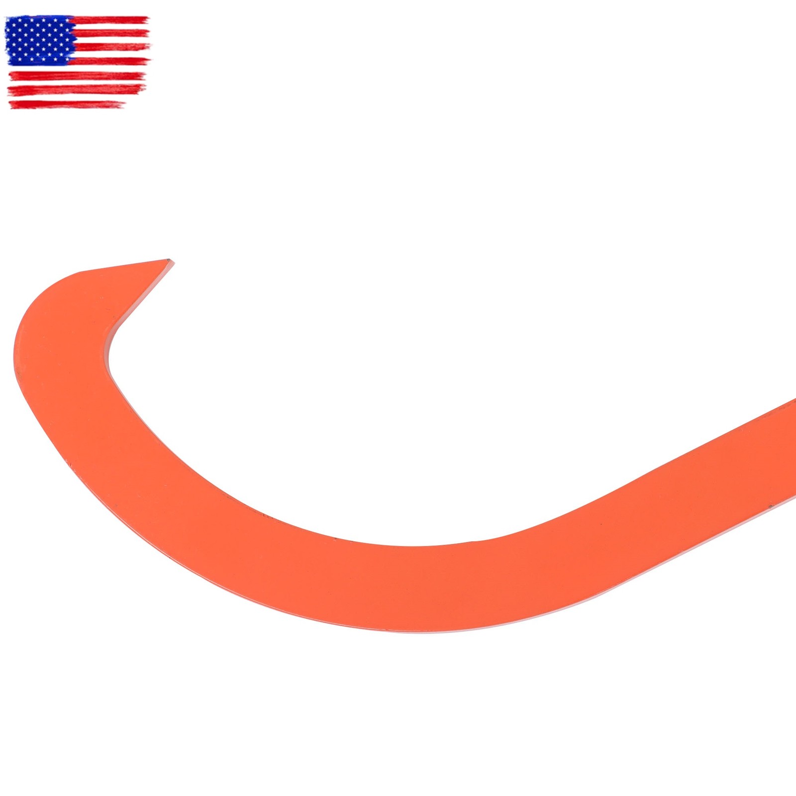 58in Felled Cant Hook Logging Tool - Steel Log Roller Tool W/ Rubber handle