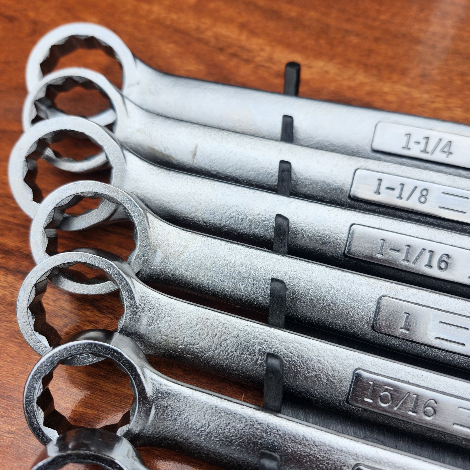 Craftsman SAE Combination Wrench Set USA 12 Pt 1/4" -1- 1/4" 17 Tools All VV Ser