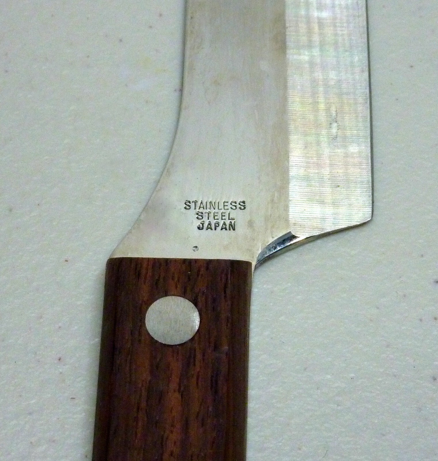 JA Henckels Pro, Cuisine, Wood Handles Japan Vtg. 4 High Quality Knives