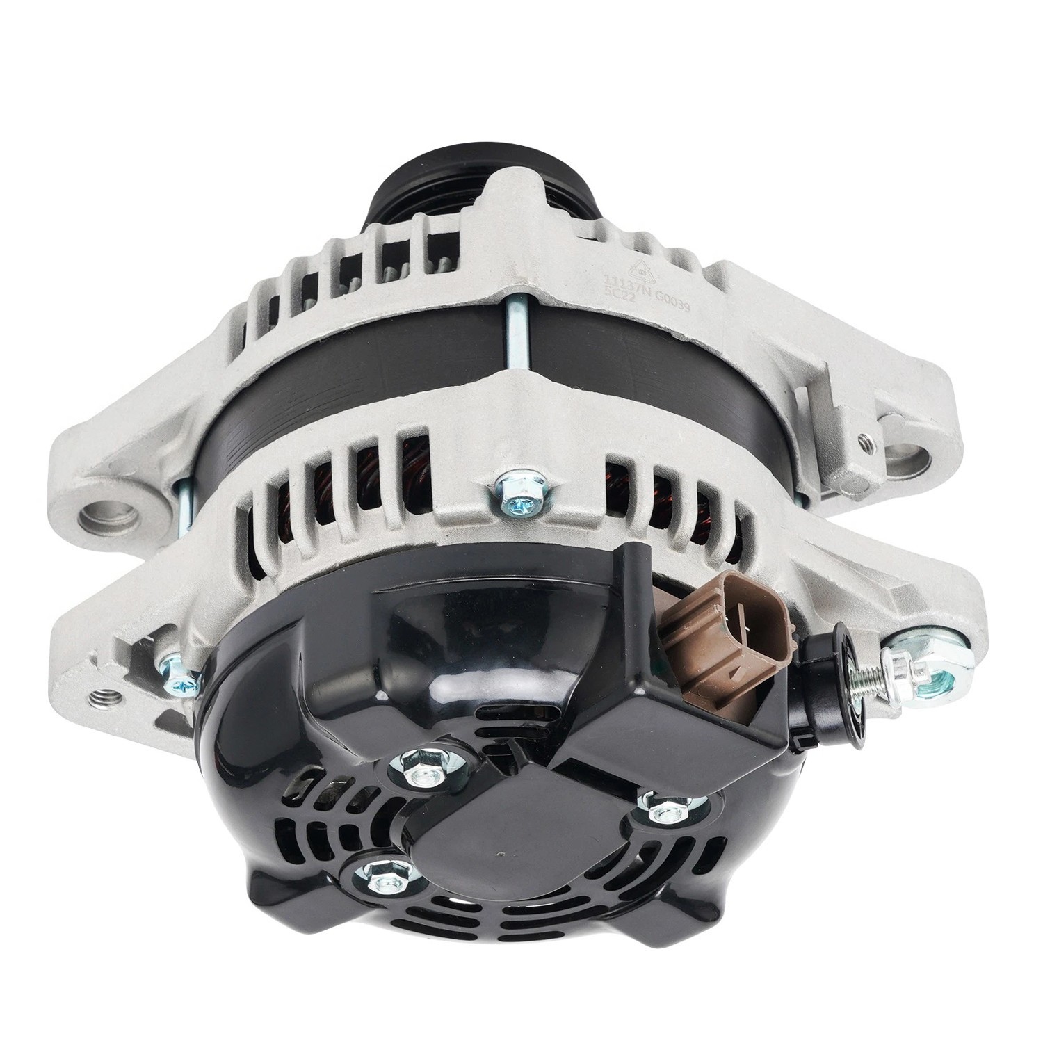 Alternator for Lexus ES350 RX350 Toyota Venza 130A 12V 7-Groove Decoupler Pulley