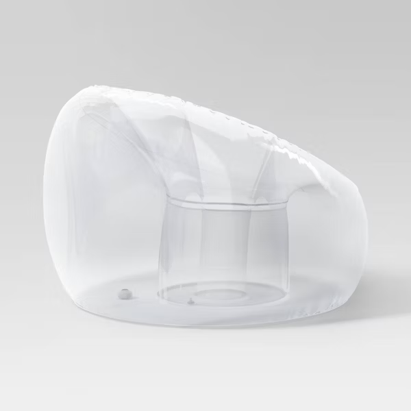 Inflatable Novelty Dorm Chair Clear Color - Room Essentials