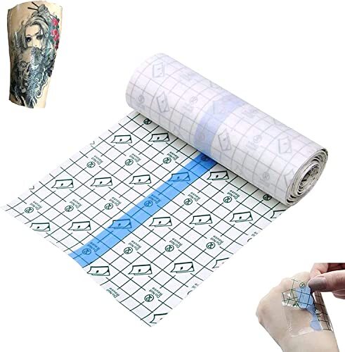 6"x1 yard Tattoo Aftercare Bandage Second Skin Waterproof Bandage Skin Wrap