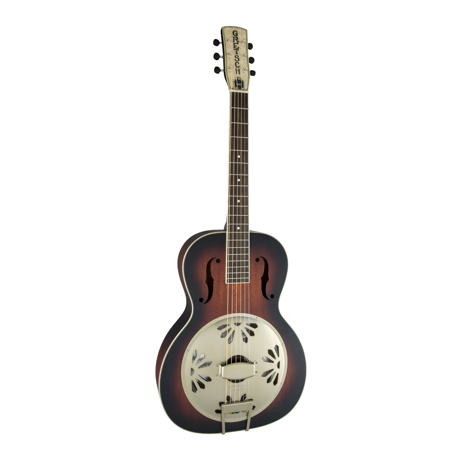Gretsch 6 String Acoustic Electric Resonator Guitar 2 Color Sunburst