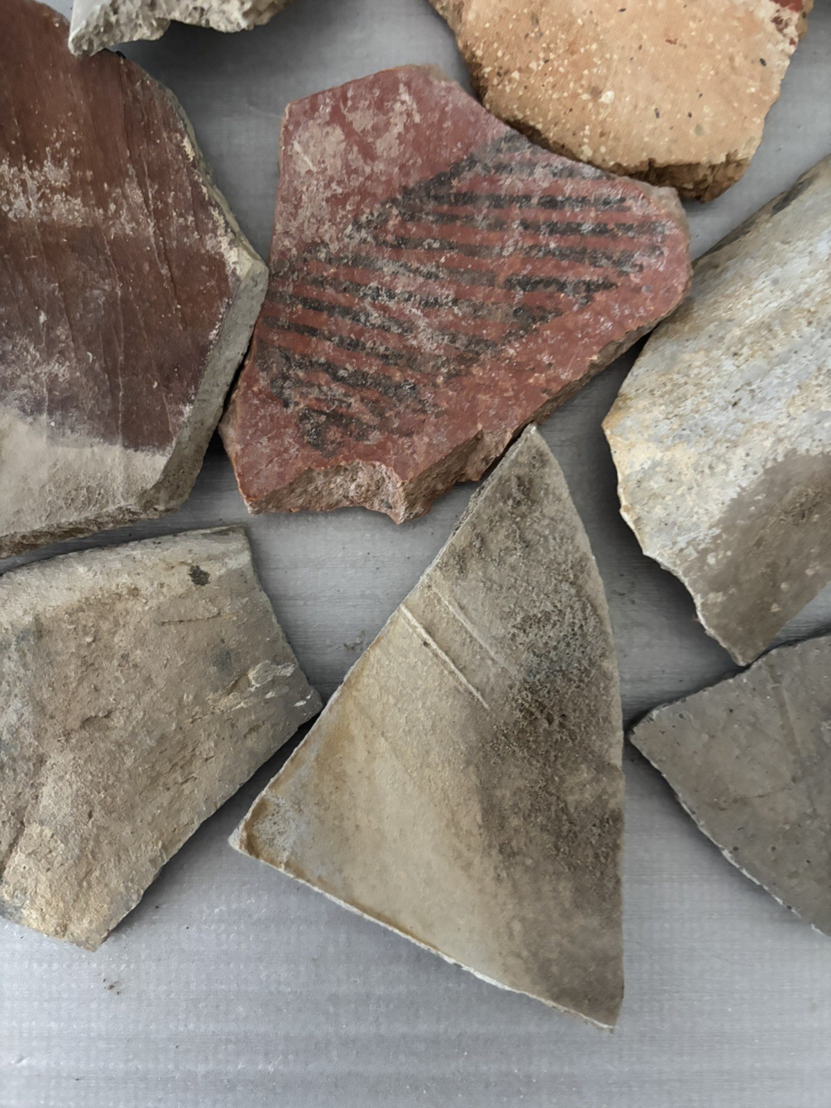 Ancient Anasazi Native American Pottery Shards Arizona L8F FREE SHIP