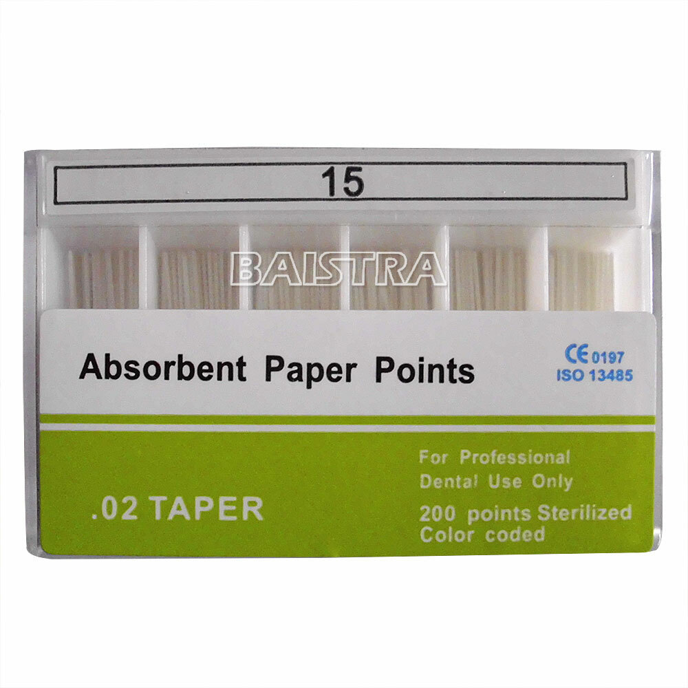 Dental Absorbent Paper Points Gutta Percha Points Eododontic 15-80# EODO Root