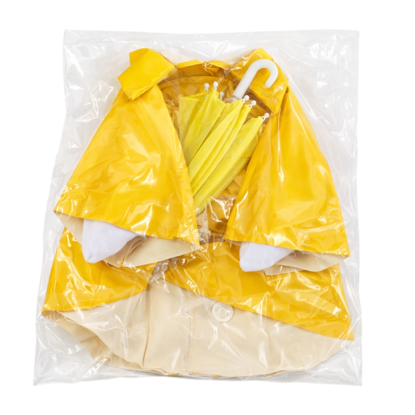 Raincoat Large 23" Porch Goose Statue Yellow Outfit to Fit New by Gaggleville