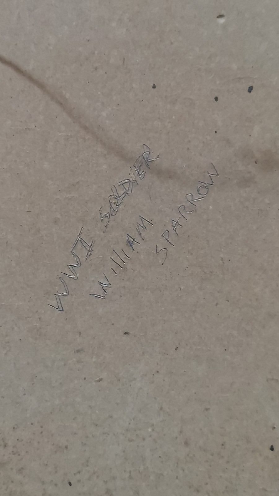 WWI Named Soldier Photo Dog Tags Convex Glass Military Frame