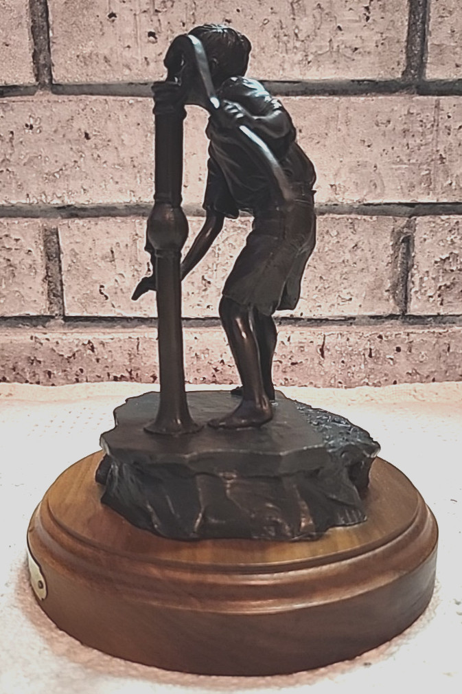 Bronze Sculpture Living Water Robert Summers Signed Life Outreach International