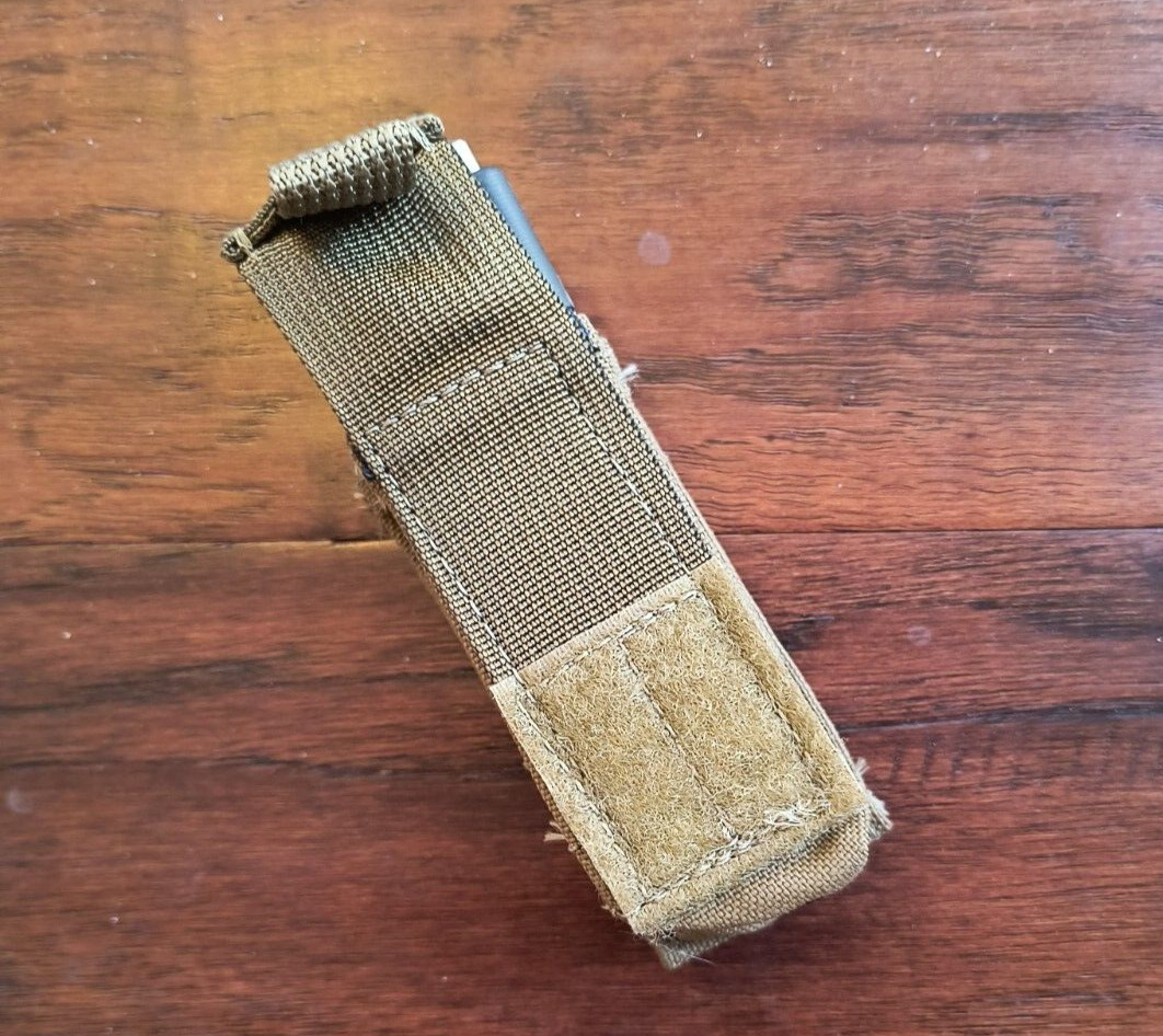 Pouch USMC for 9MM .45 Cal Pistol Mag Clip Ammo FSBE Multi-Tool Coyote Military