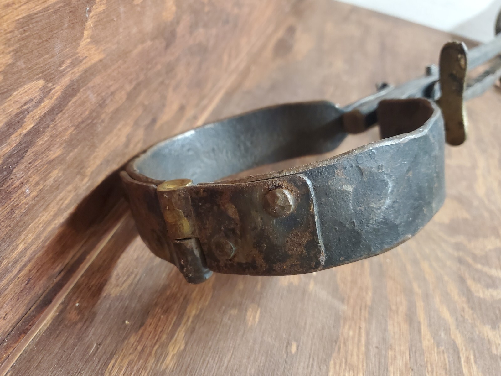 Blacksmith Made Fantasy Device "Demented Trumpet" Restraint Device