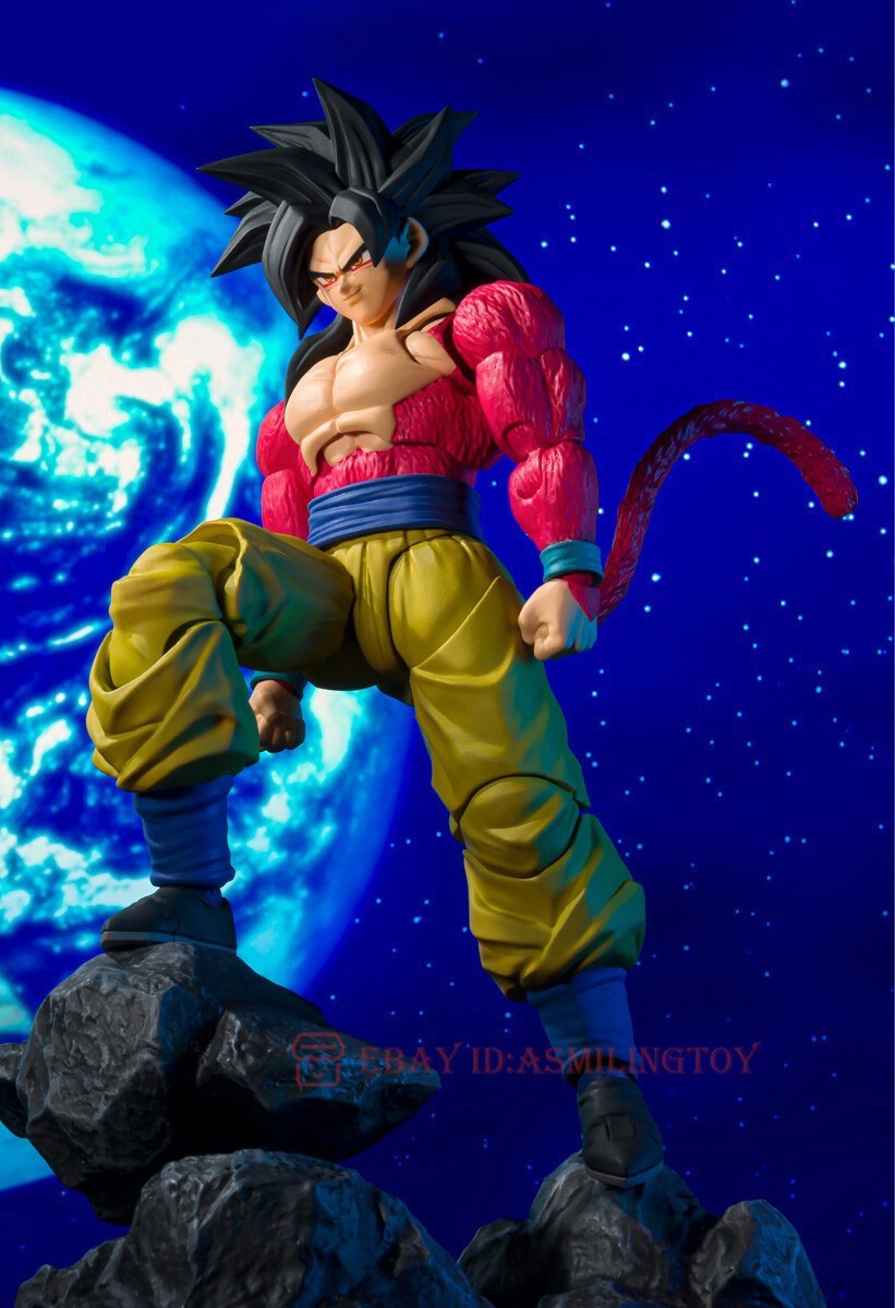 SH Figuarts SHF DragonBall GT Super Saiyan 4 Goku Action Figure 2021