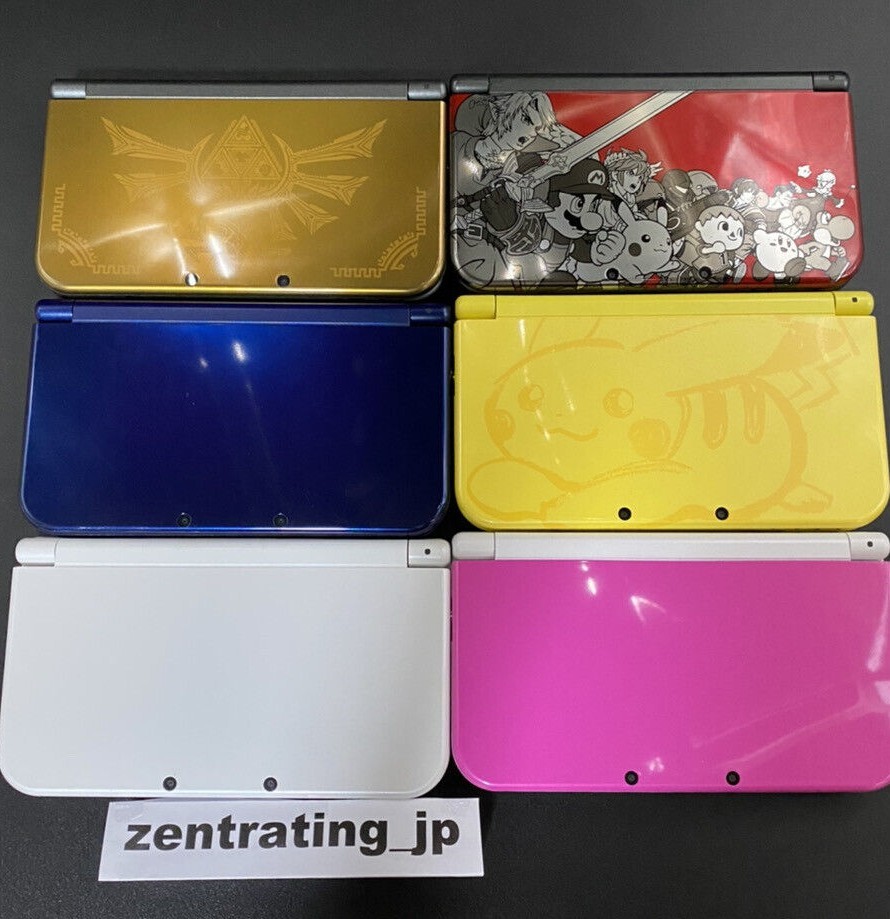 Nintendo new 3DS LL XL Console Only Various Colors Japanese Language Edition