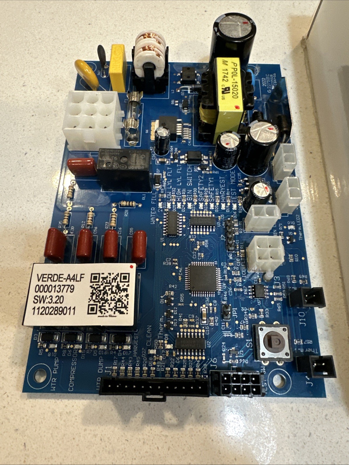 Manitowoc Ice 000015302 Control Board Replaces 040002007