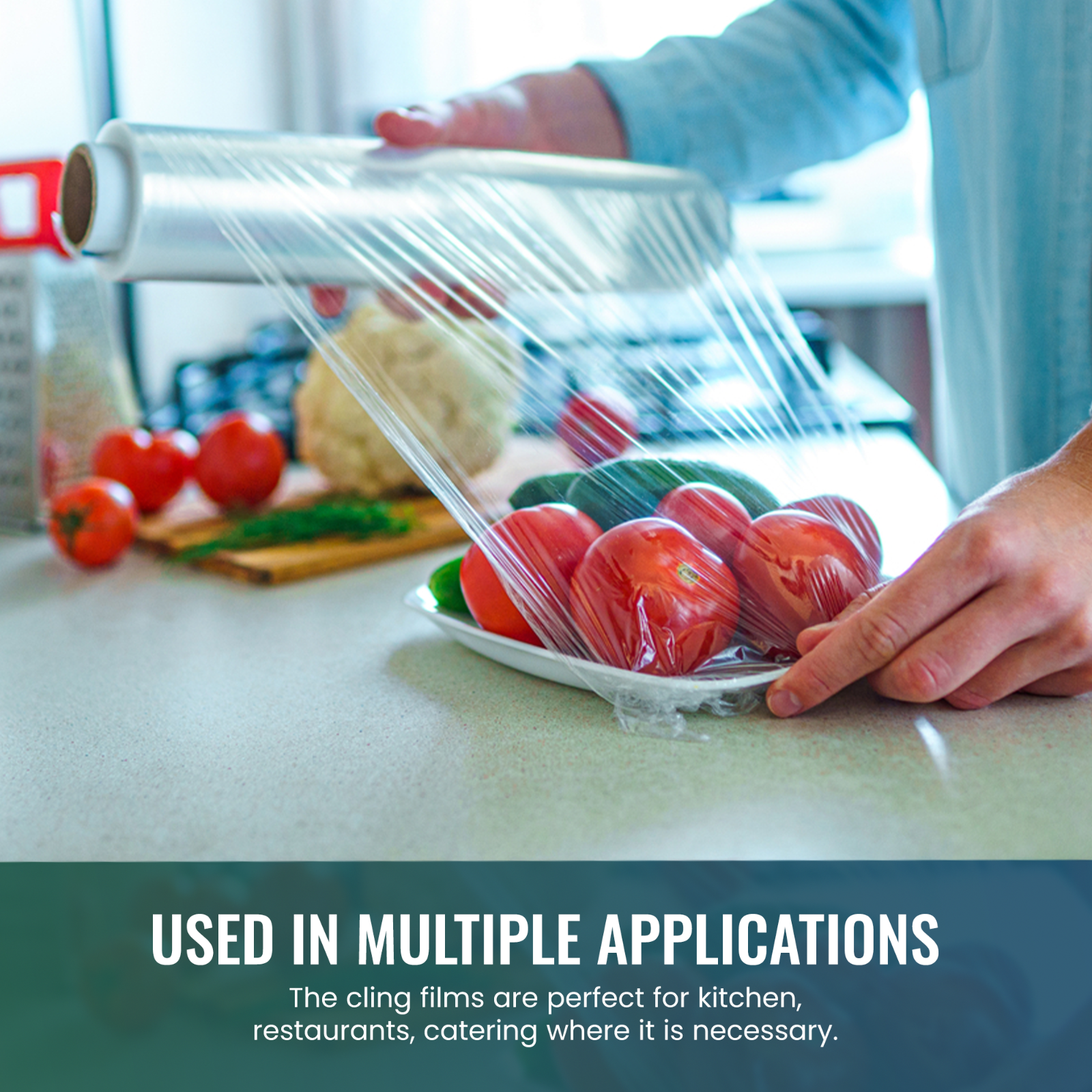 Wrapmaster 1000, 3000, 4500 Cling Film Refill For Multipurpose Wrap (Packs of 3)