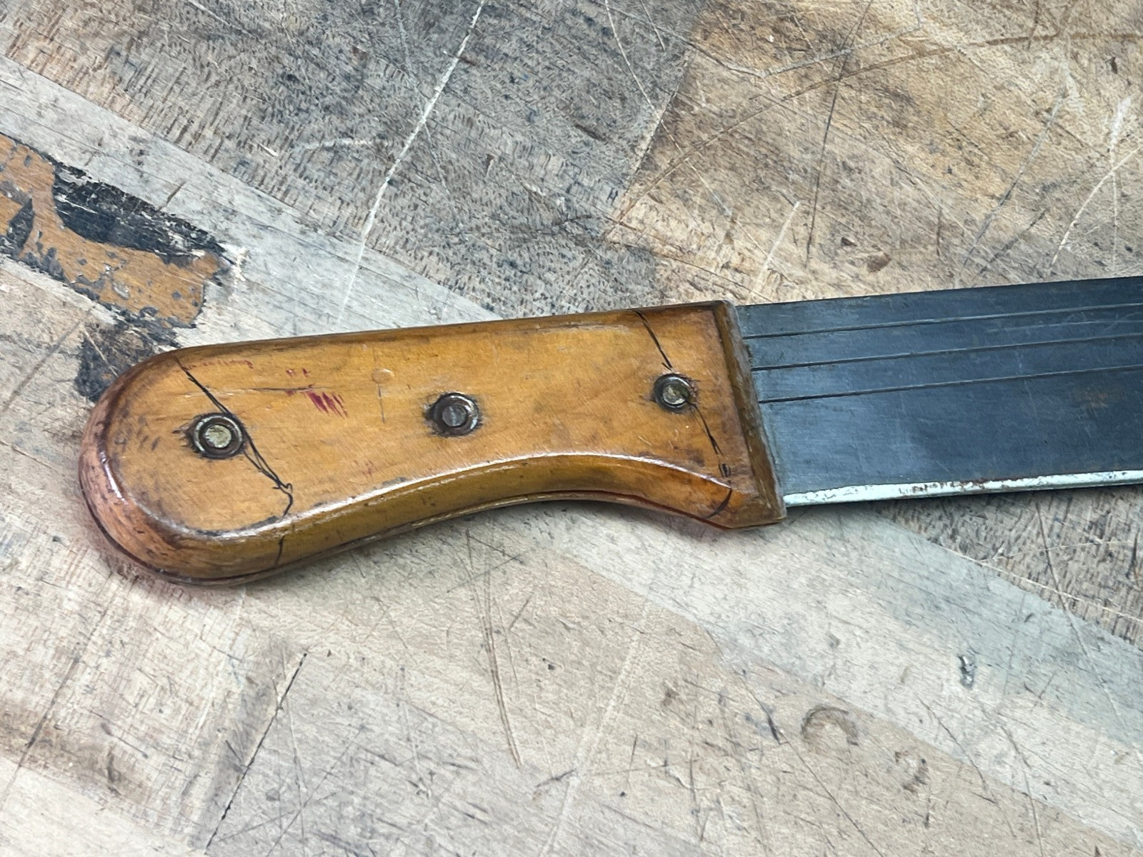 Diamond18 machete - Vintage made in China , 18" blade Diamond 18, 24" Chopper