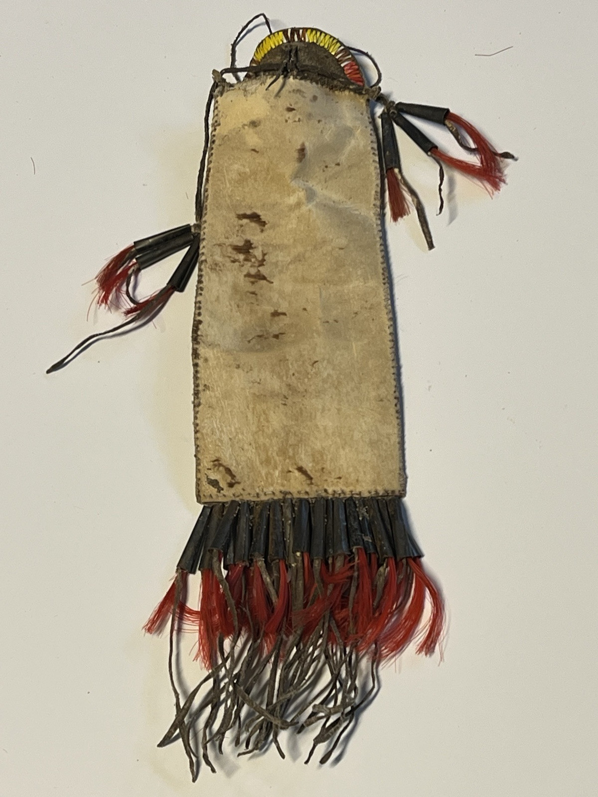 Antique Native American Indian Quilled Sheath & Knife; Late 1890's; Lot #A2