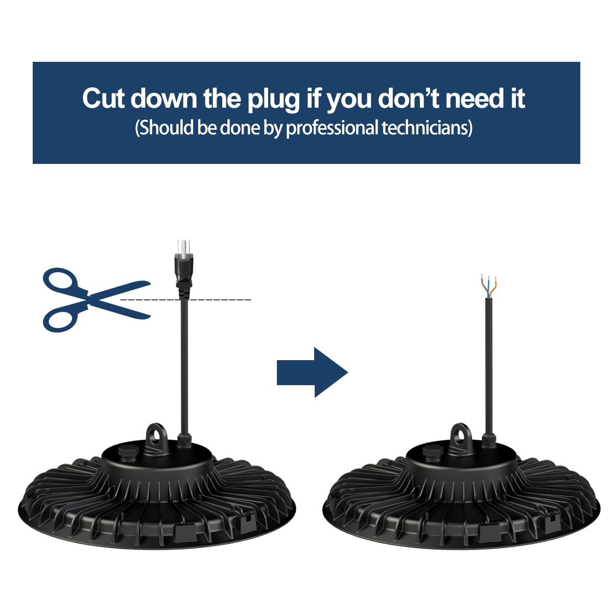 300W UFO Led High Bay Light Commercial Warehouse Industrial Factory Shop Light