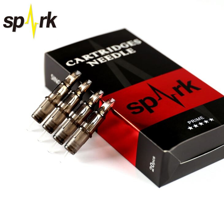 20PCS Spark Tattoo Disposable Cartridge Needles Round Liner Shader RL,RS,RM,M1