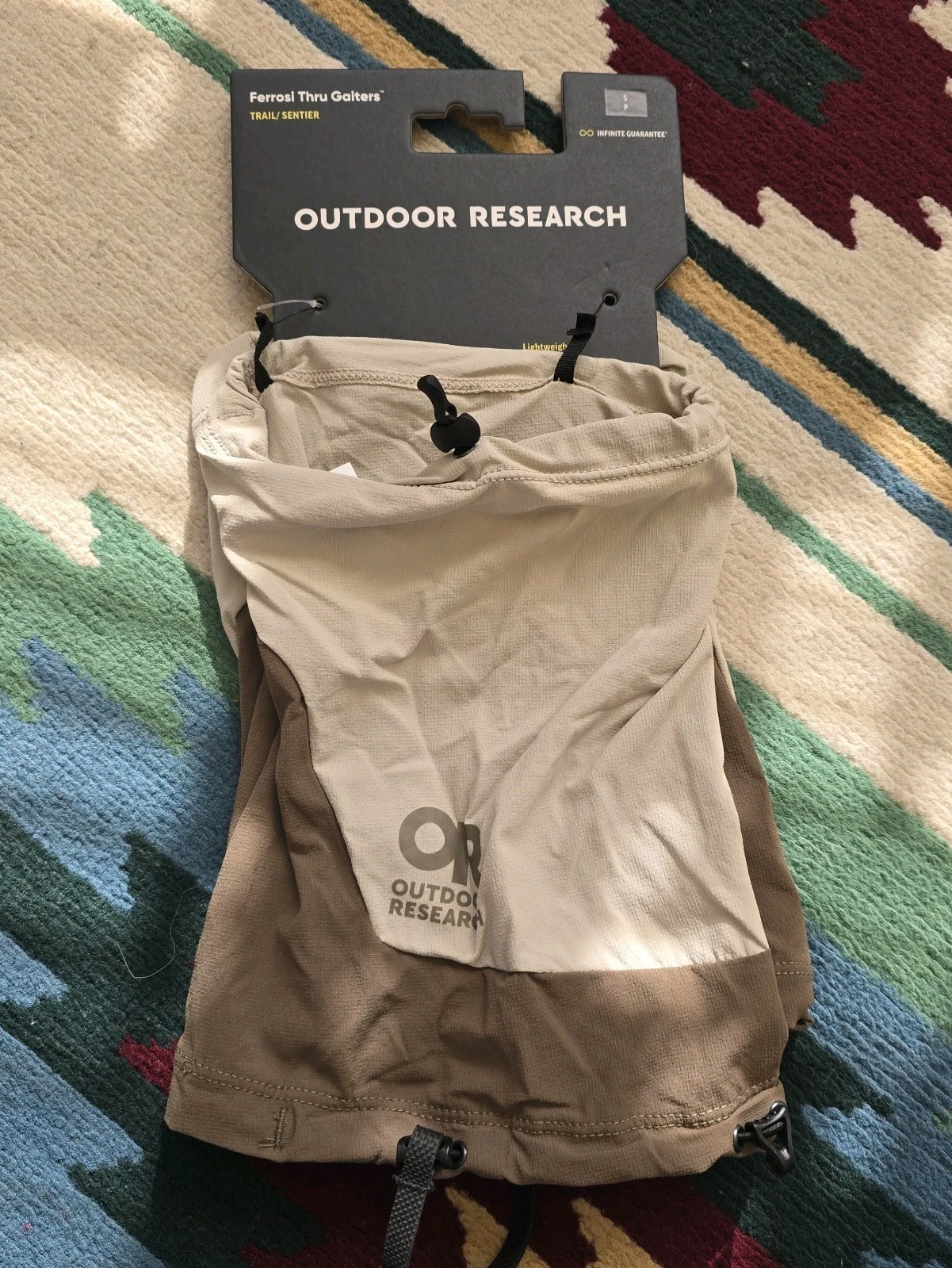 Outdoor Research Ferrosi Hybrid Gaiters unisex size S Sand Tan