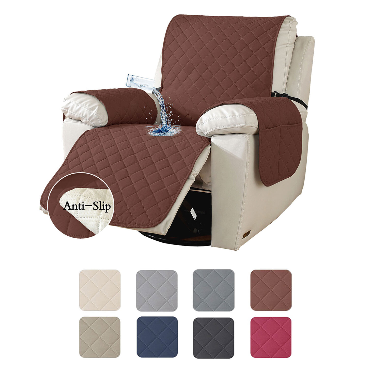 100% waterproof non-slip recliner cover Warm pet protection household items