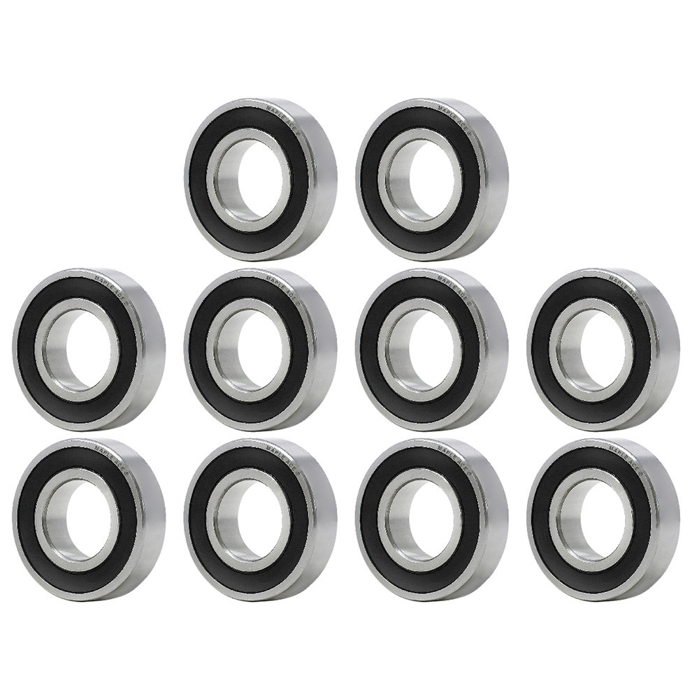 6202-2RS Ball Bearing 15x35x11mm 6202 2RS Rubber Sealed Supreme (PCs 10)