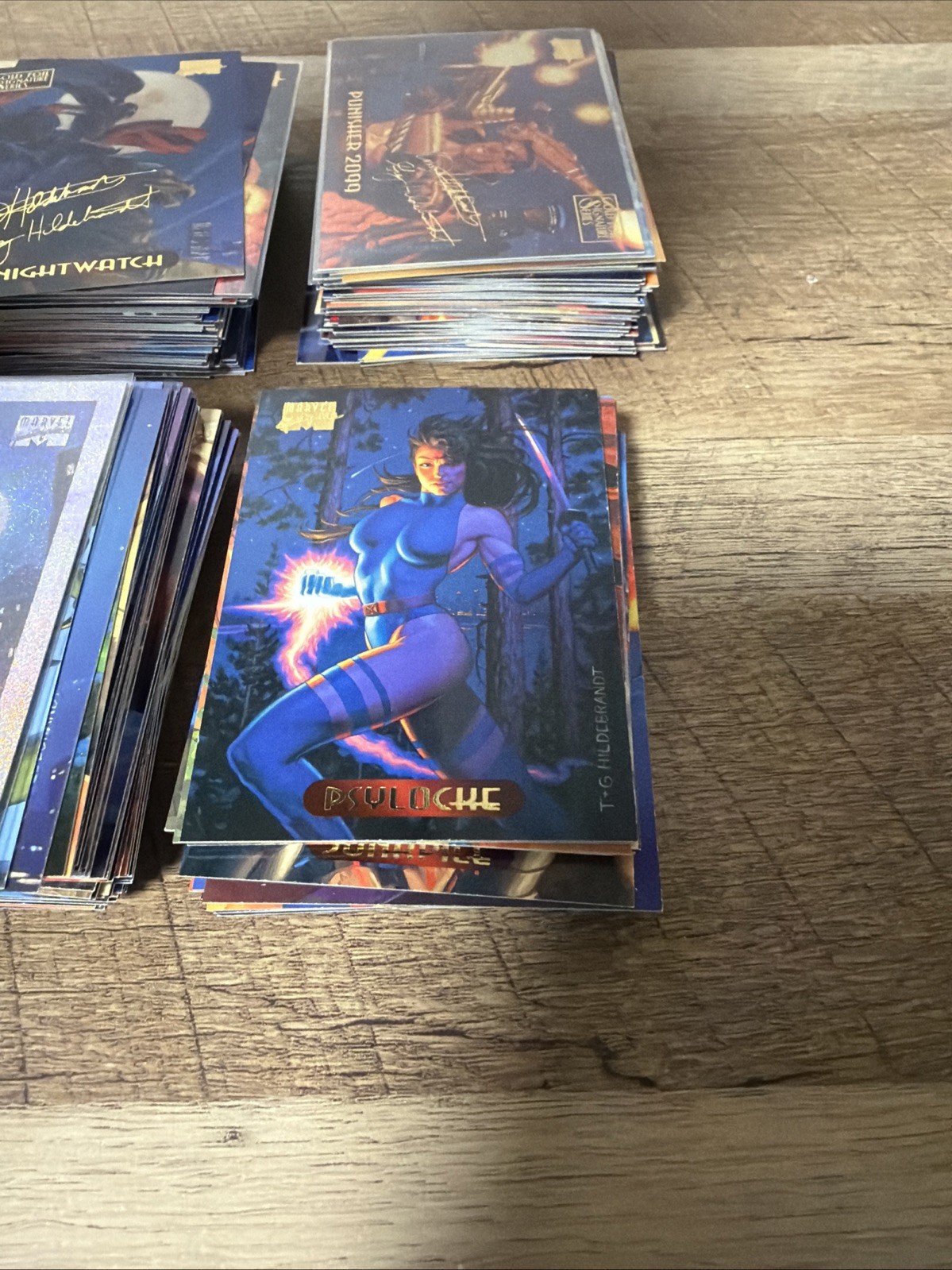 1994 marvel masterpieces lot of 200+ cards