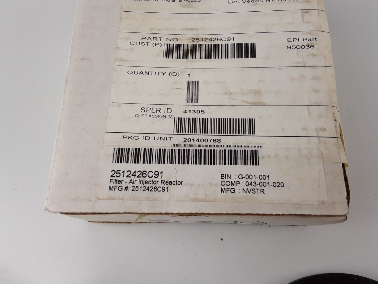 INTERNATIONAL NAVISTAR 2512426C91 KIT, 40 MICRON FILTER FIELD CAMPAIGN KIT DEF