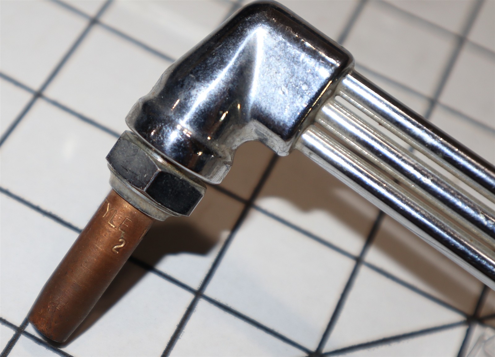 Air Products USA 1921 Torch Handle 6129 Cutting Attachment & Tips Oxy-Acetylene