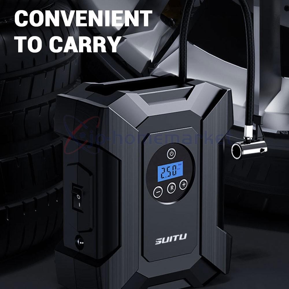Car Air Tire Pump Inflator Portable Compressor Digital Electric Auto 150PSI 12V