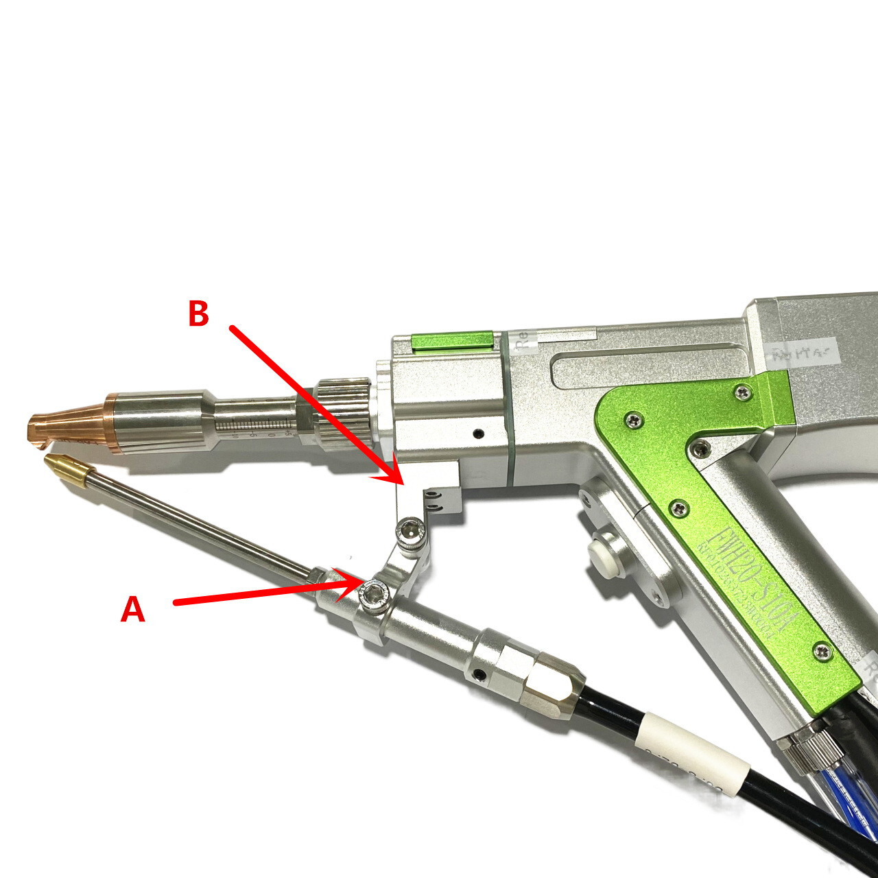 Bracket For Holding Single Welding Wire Tube For XING Laser Welder (A)