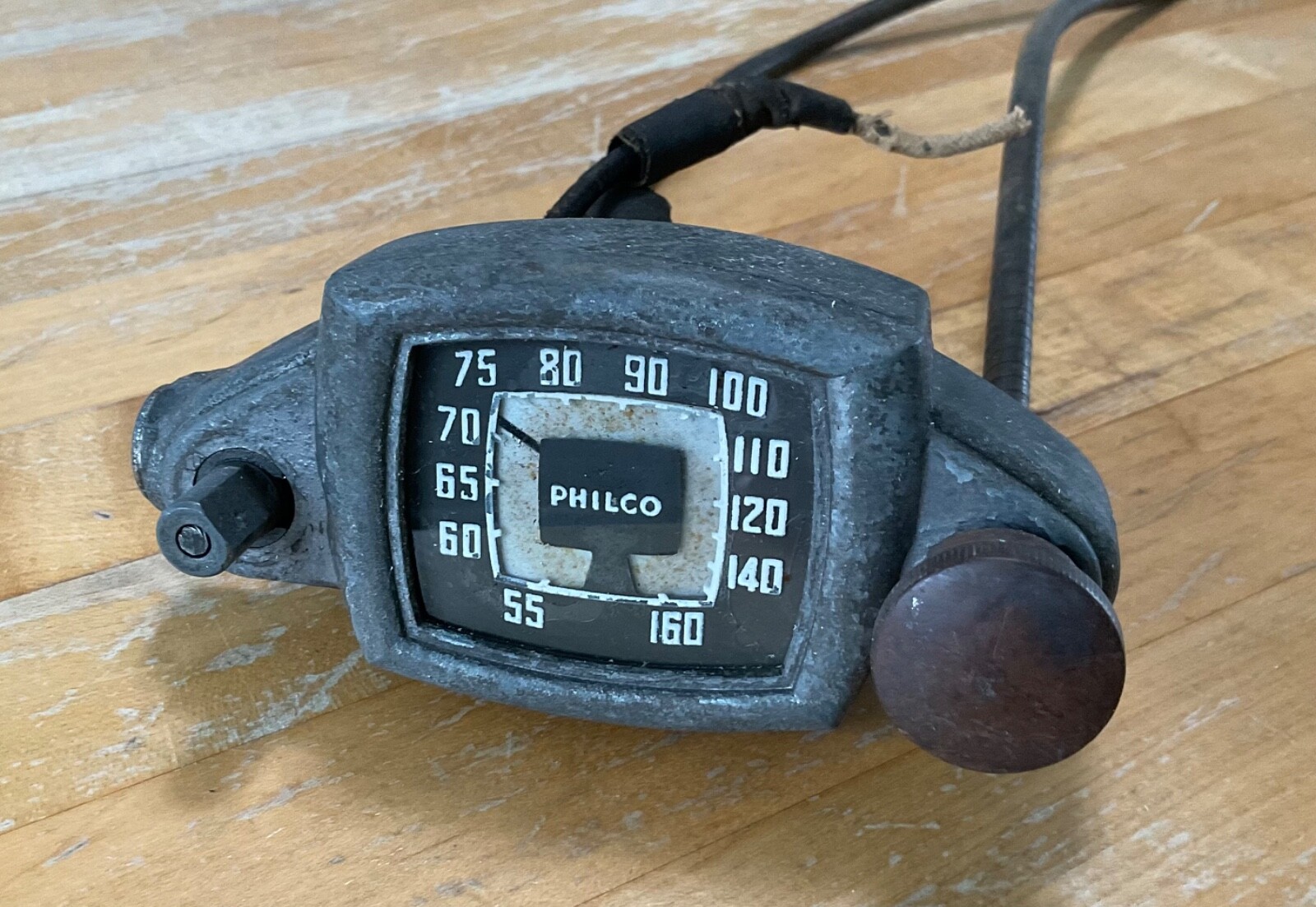 1930,s = VINTAGE PHILCO ACCESSORY AUTOMOBILE AM RADIO = HEAD UNIT