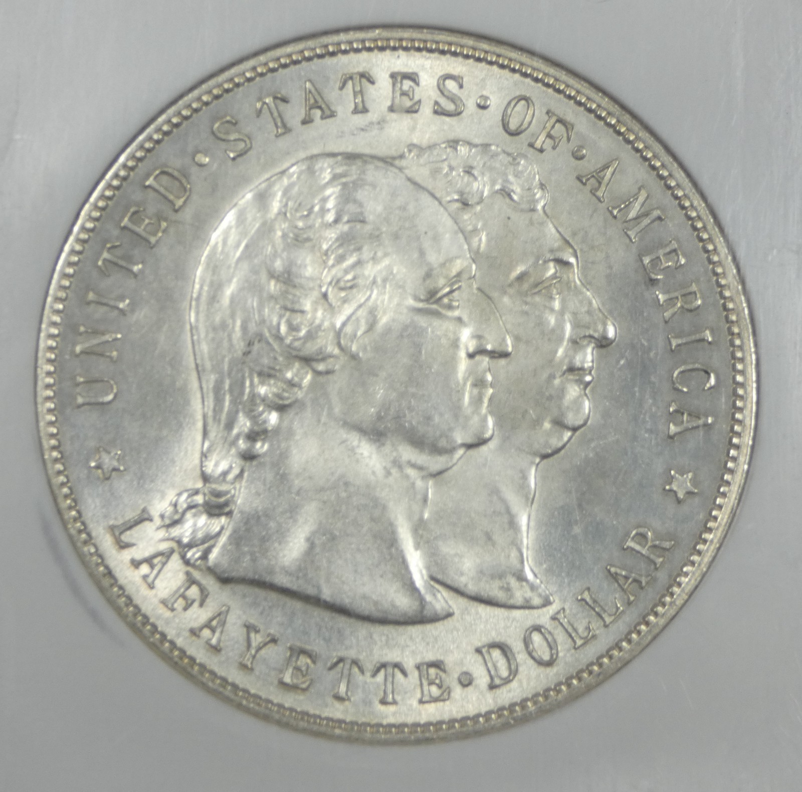 1900 Lafayette Silver Commemorative Dollar NGC MS 63