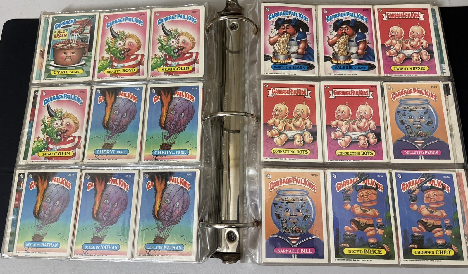 1980’s Garbage Pail Kids Cards Lot Of Almost 400